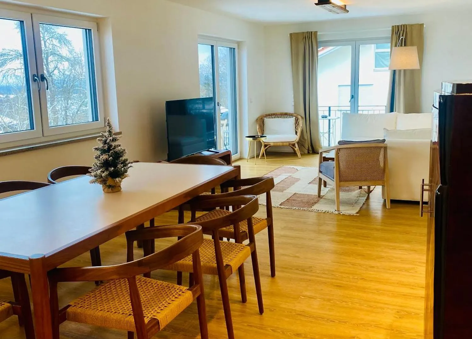 Liboria I Stylische Maisonette Wohnung Alpenblick I 4Min Zum See Uffing Γερμανία